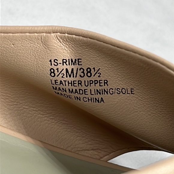 1. State 1S-Rime Blush Pink Slides Flats Size 8.5M - Picture 4 of 11